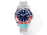 Clean Factory ROLEX GMT  904L Steel 3285 Movement Blue Watch